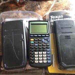 Calculator 1 TI 84 an 2 TI 83